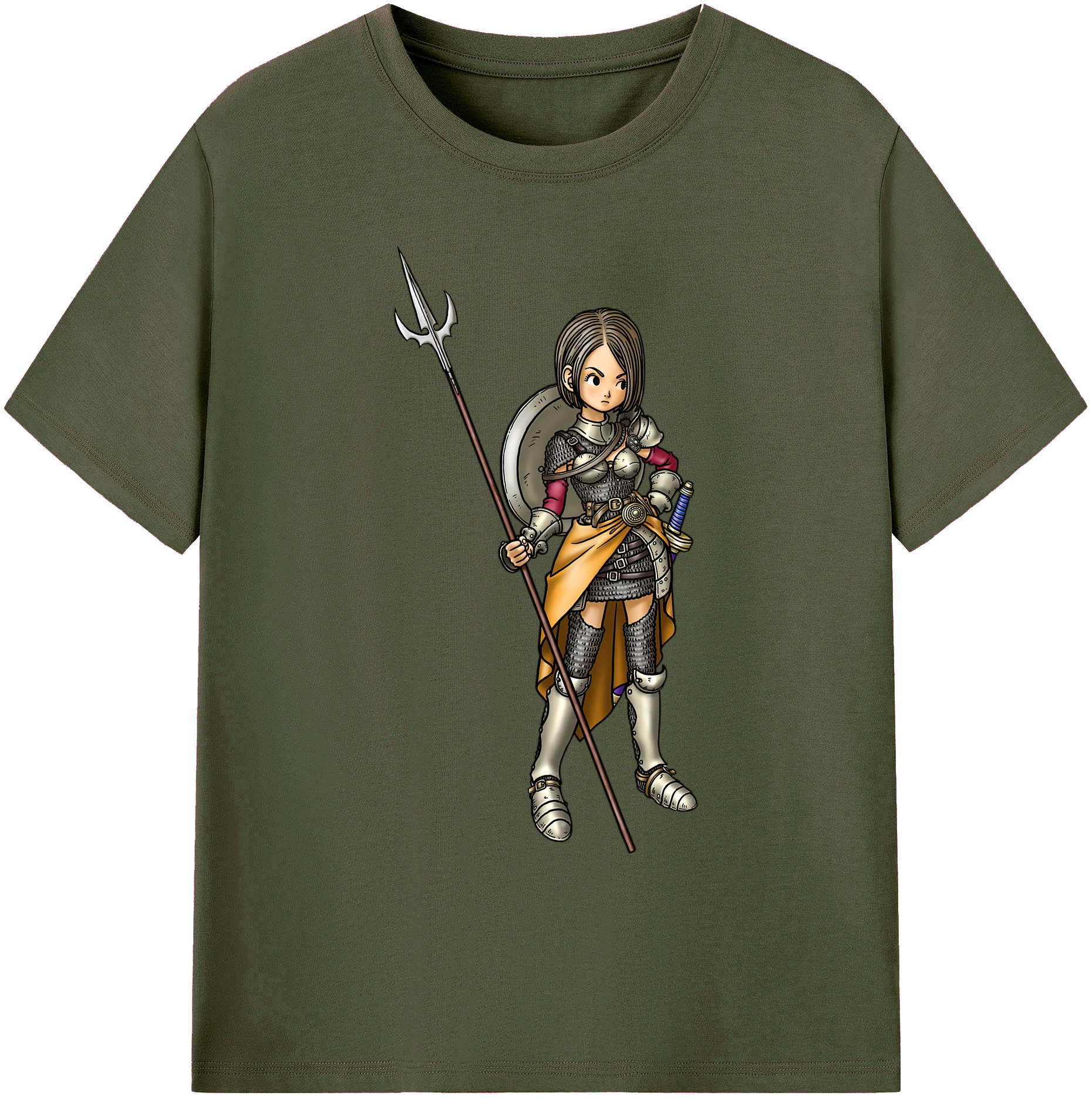 （画像用） ドラゴンクエスト Doragon Kuesuto Dragon Quest 綿100％ メンズ半袖Tシャツ｜肌触りやわらか＆通気性